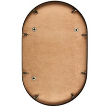 Tate Oval Metal Framed Wall Mirror